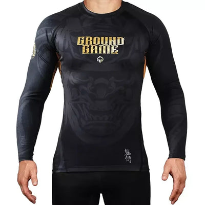 Rashguard Oni Samurai cu mânecă lungă