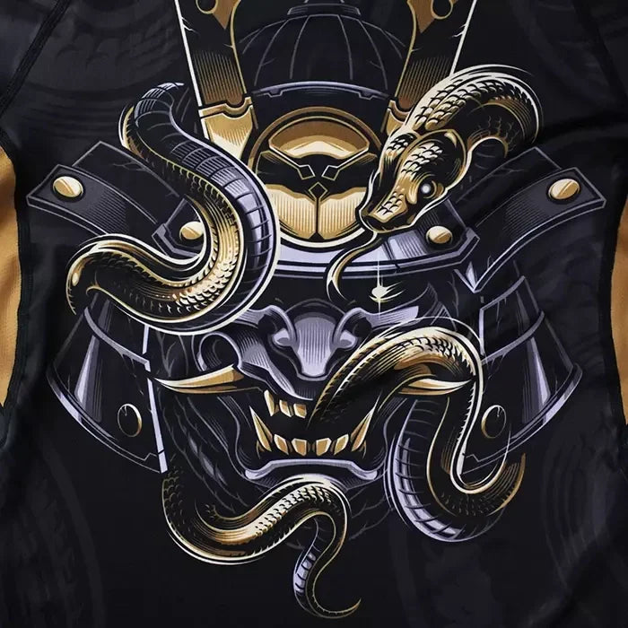 Rashguard Oni Samurai cu mânecă lungă