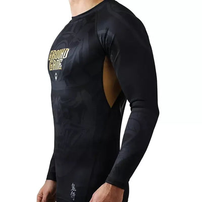 Rashguard Oni Samurai cu mânecă lungă