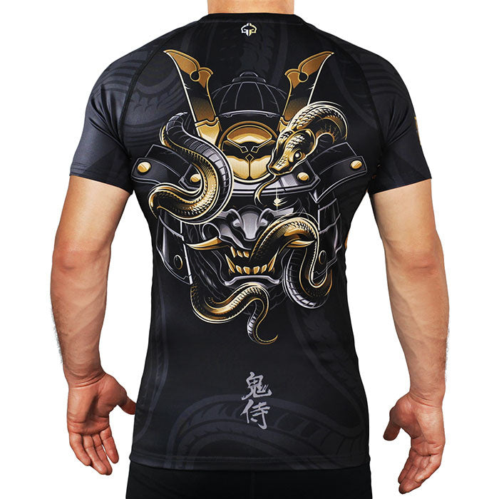 Rashguard Oni Samurai cu mânecă scurtă