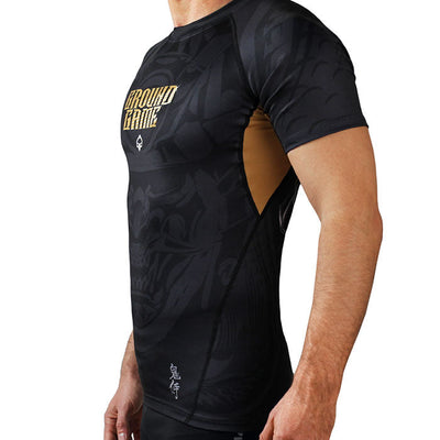 Rashguard Oni Samurai cu mânecă scurtă