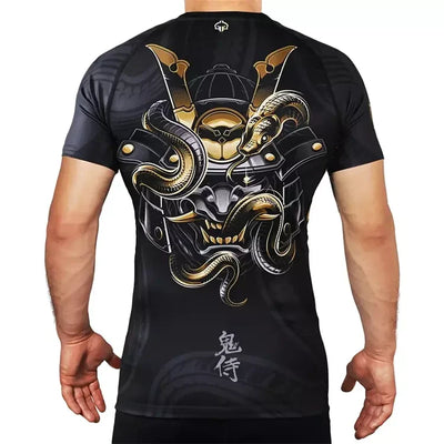 Rashguard Oni Samurai cu mânecă scurtă