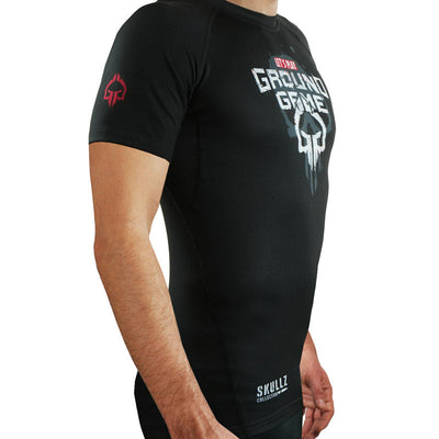 Rashguard Skullz cu mânecă scurtă