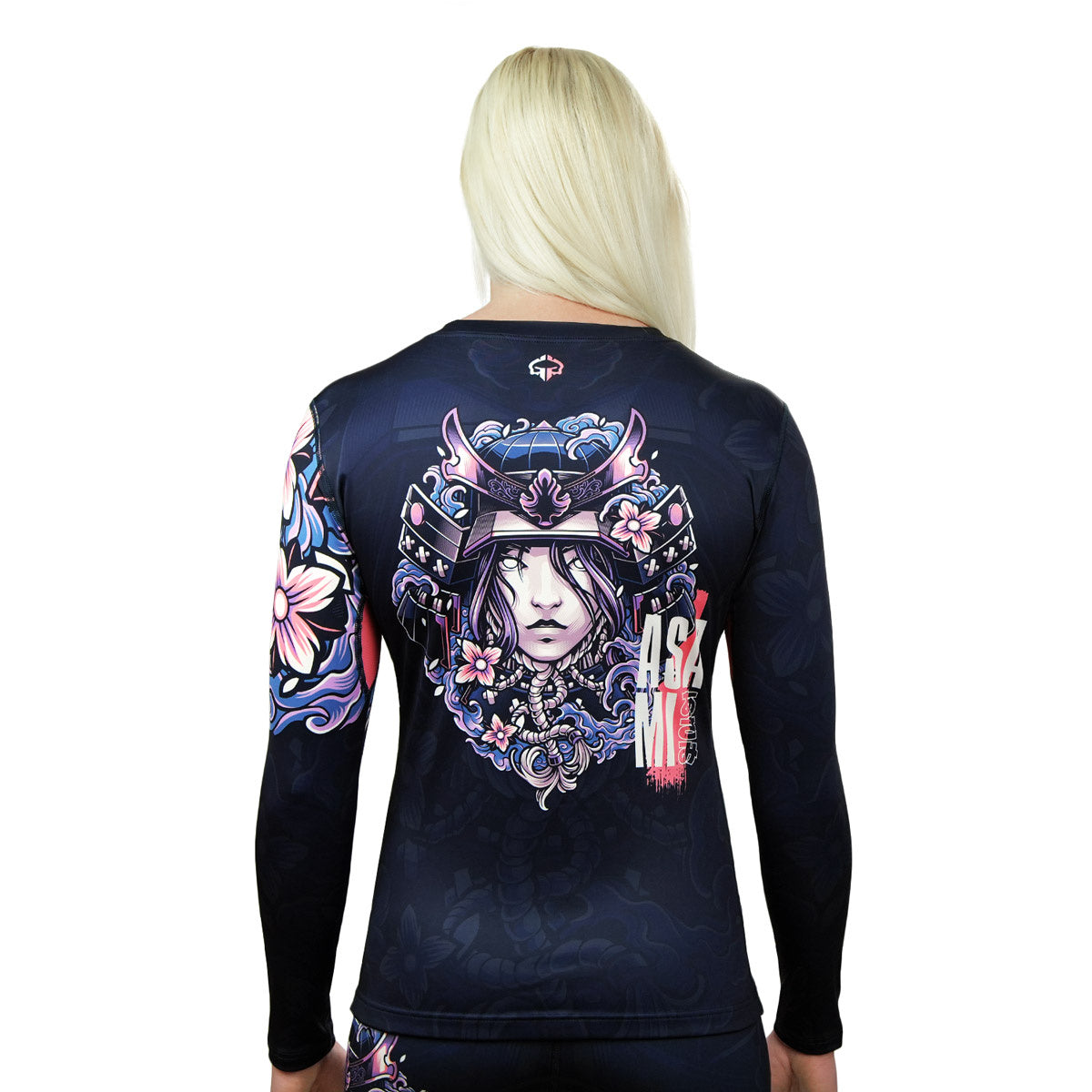 Rashguard de damă Asami cu mânecă lungă