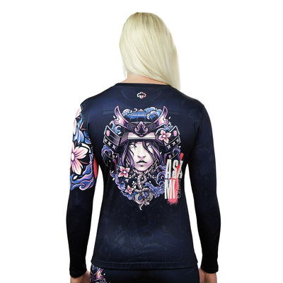 Rashguard de damă Asami cu mânecă lungă