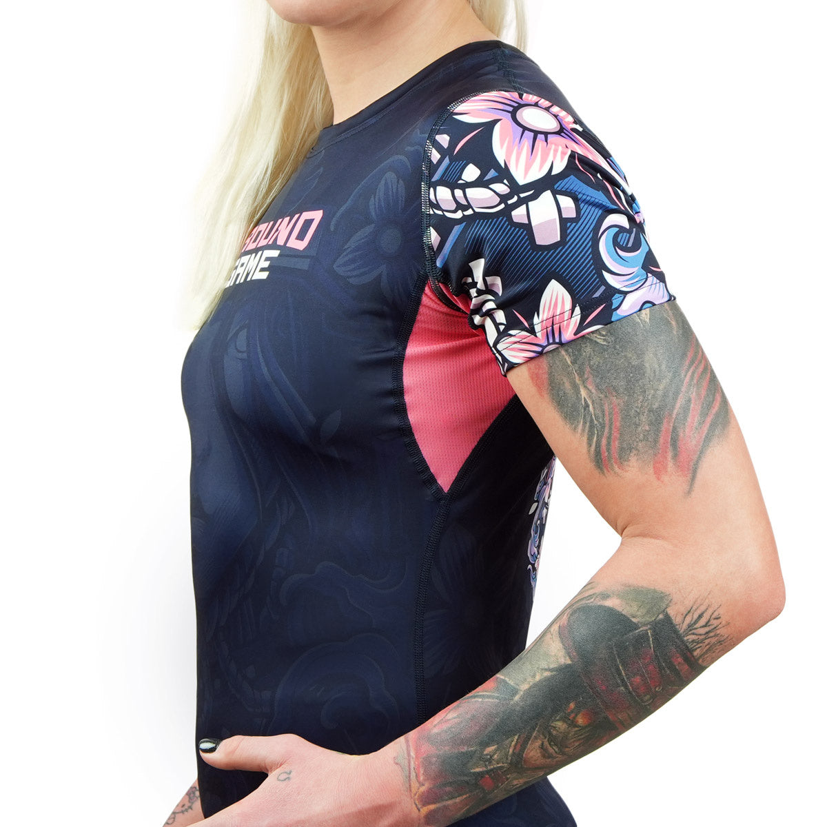 Rashguard pentru femei Asami cu mânecă scurtă