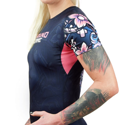 Rashguard pentru femei Asami cu mânecă scurtă