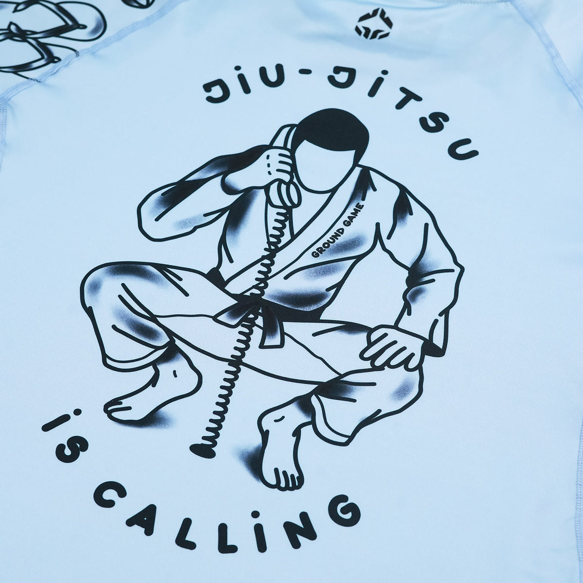 Rashguard de damă Jiu Jitsu is Calling x Noize, mânecă scurtă