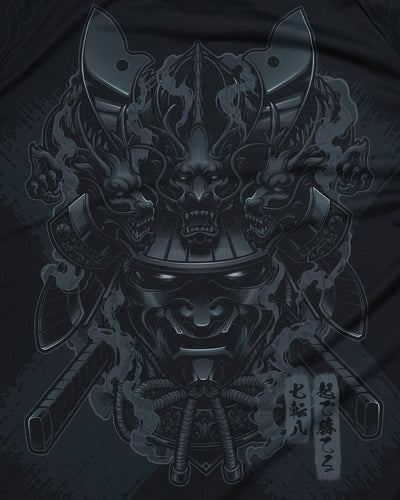 Rashguard de damă Samurai Shadow, mânecă scurtă