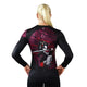 Rashguard de damă Tsuru Warrior, cu mânecă lungă