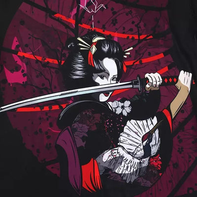 Rashguard de damă Tsuru Warrior, cu mânecă lungă
