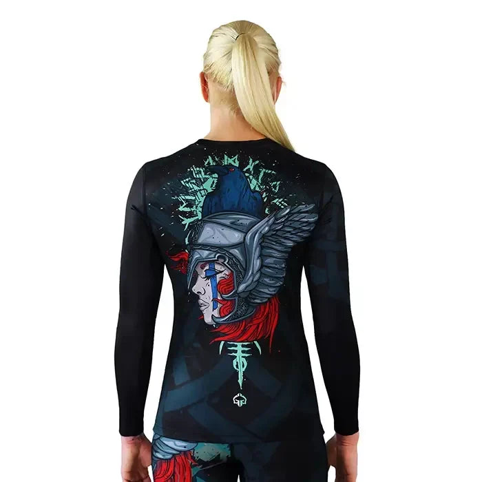 Rashguard damă Valkyria cu mânecă lungă