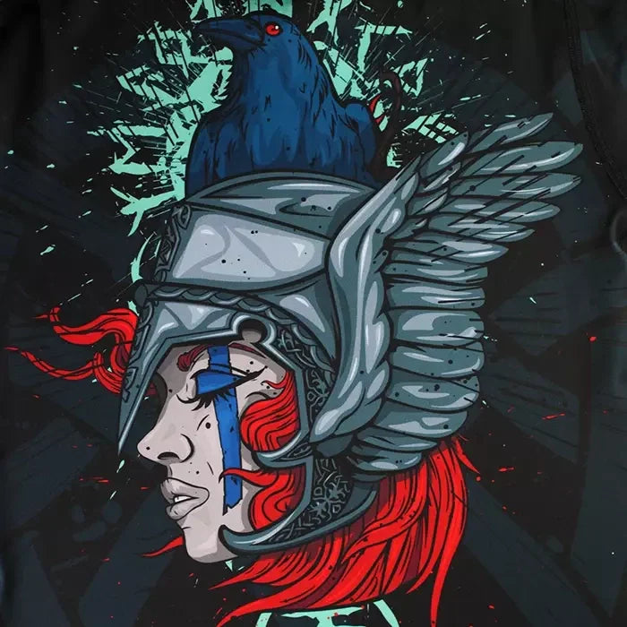 Rashguard damă Valkyria cu mânecă lungă