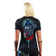 Rashguard de damă Valkyria cu mânecă scurtă