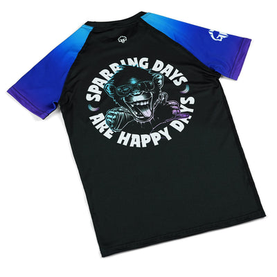 Rashguard pentru copii Cheeky Monkey cu mânecă scurtă