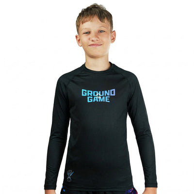 Rashguard pentru copii Cyber Samurai cu mânecă lungă