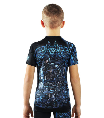 Rashguard pentru copii Viking Kids cu mânecă scurtă