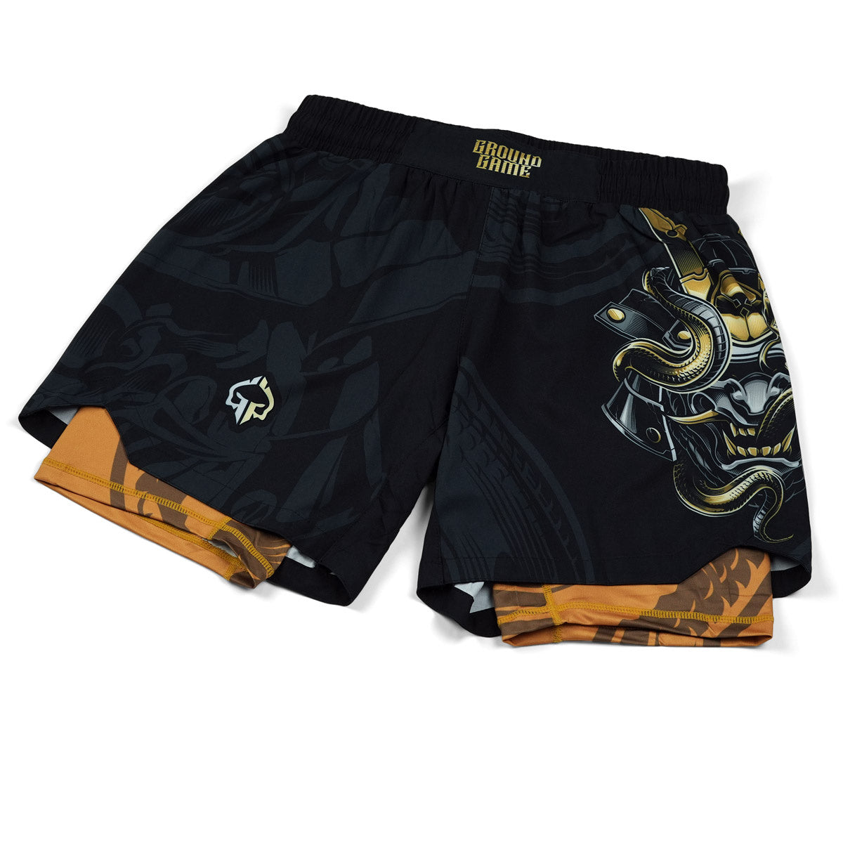 Pantaloni scurți de antrenament 2 în 1 Oni Samurai