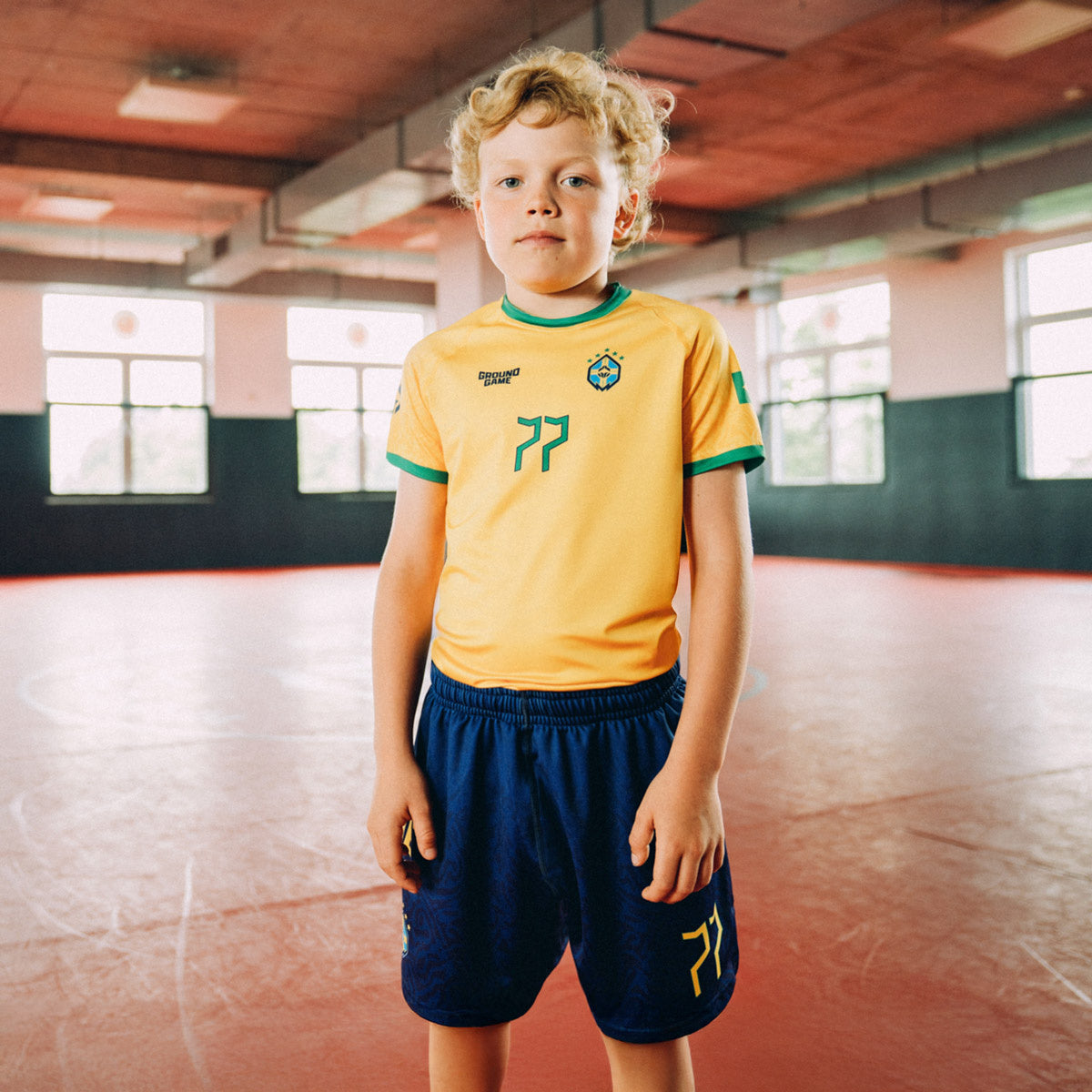 Șorturi de antrenament pentru copii Brazil Football