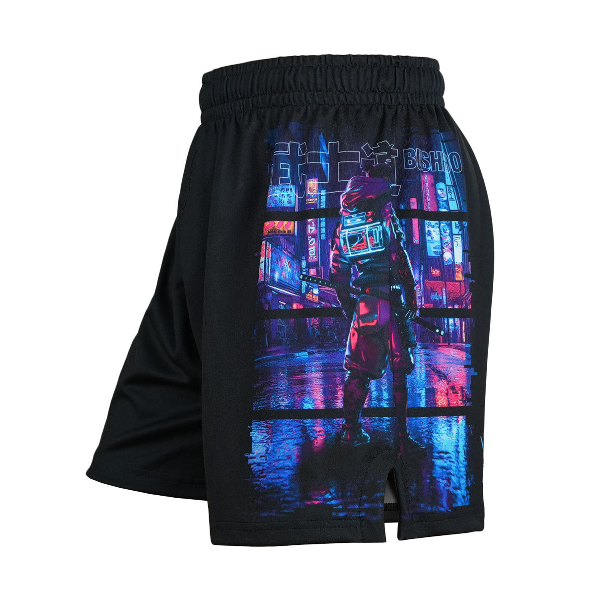 Pantaloni scurți de antrenament pentru copii Cyber Samurai