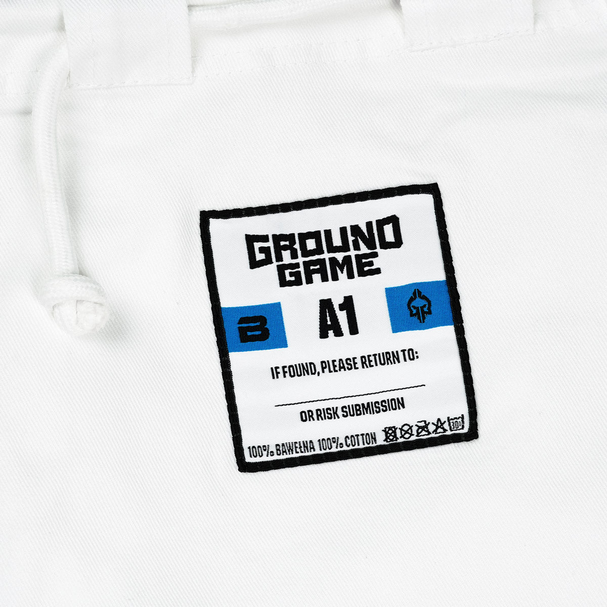 Pantaloni Breaker 2.0 pentru kimono BJJ (Albi)