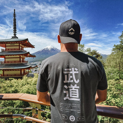 Tricou Budo Oversize (Antracit)