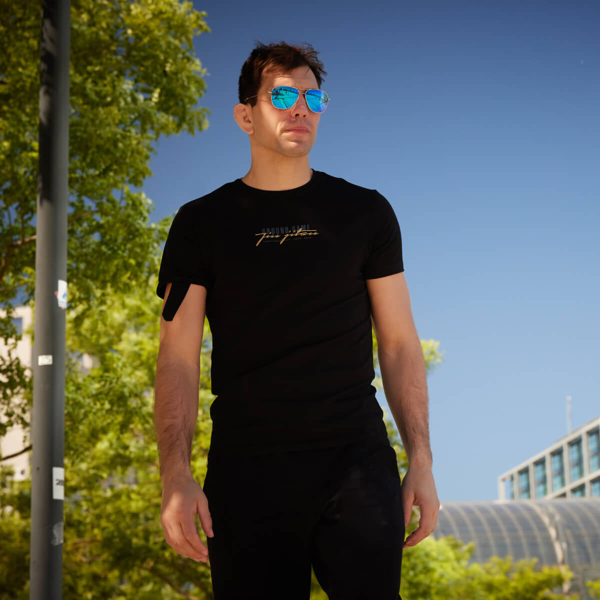 Tricou Glitz (Negru)