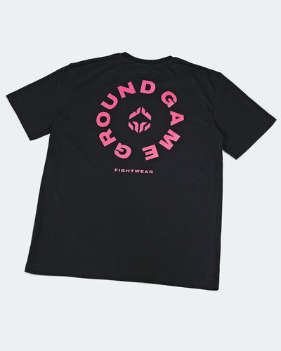 Tricou Round 1 Oversize (negru)