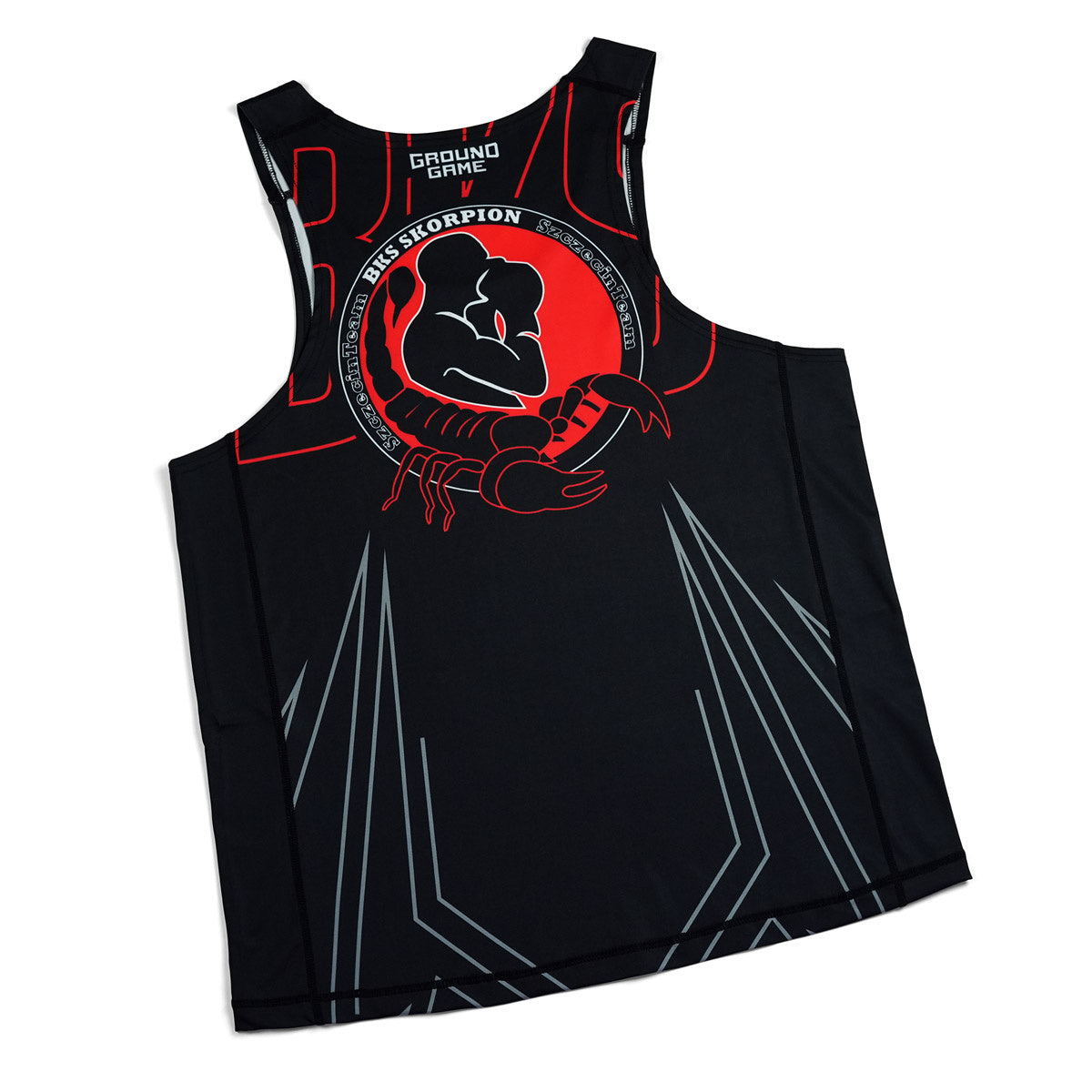 Tank top de box BKS Skorpion (Negru)