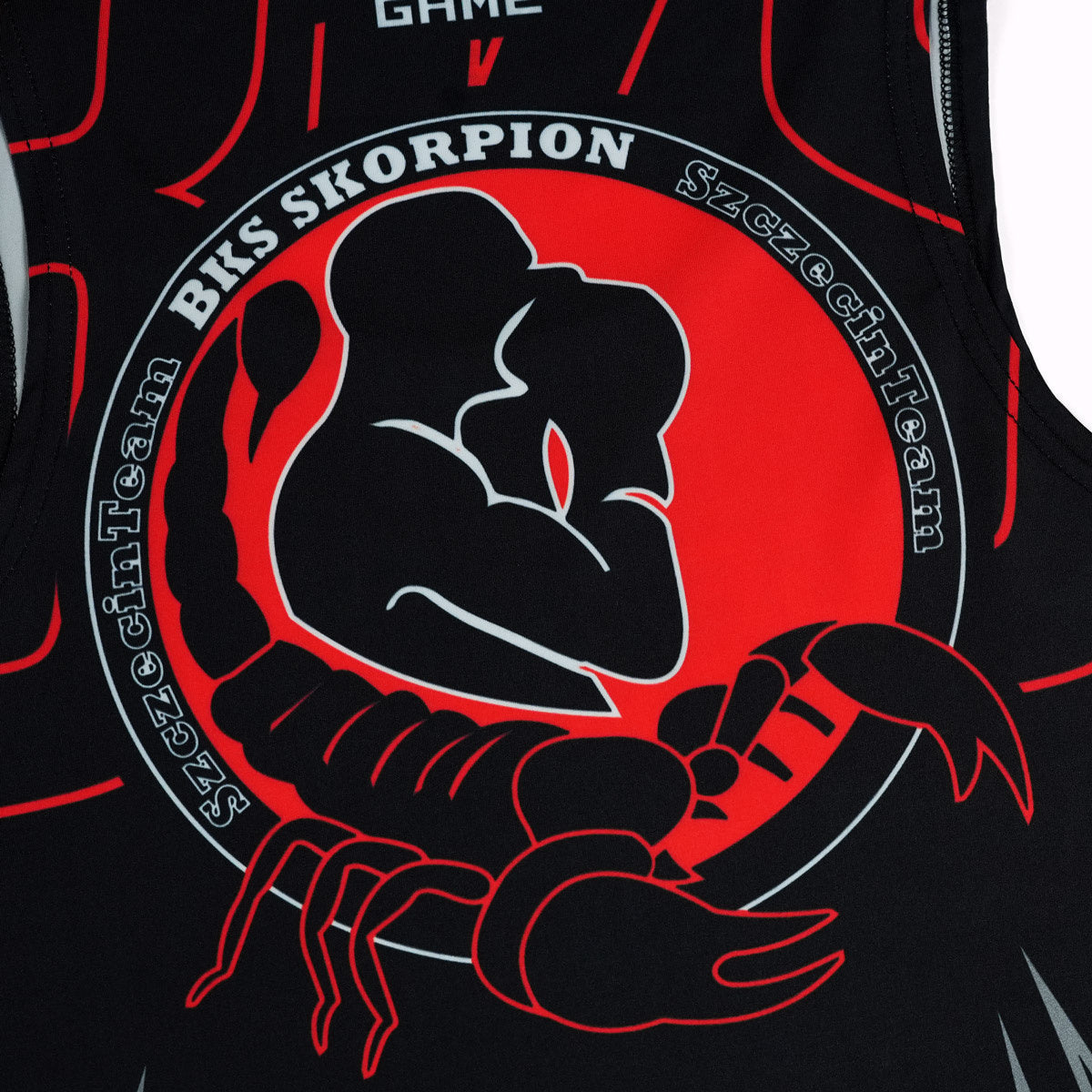Tank top de box BKS Skorpion (Negru)