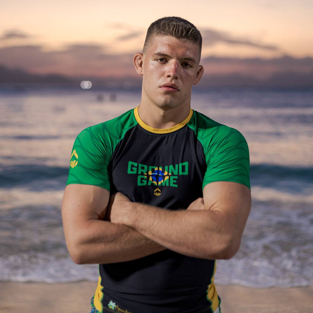Rashguard Copacabana cu mânecă scurtă