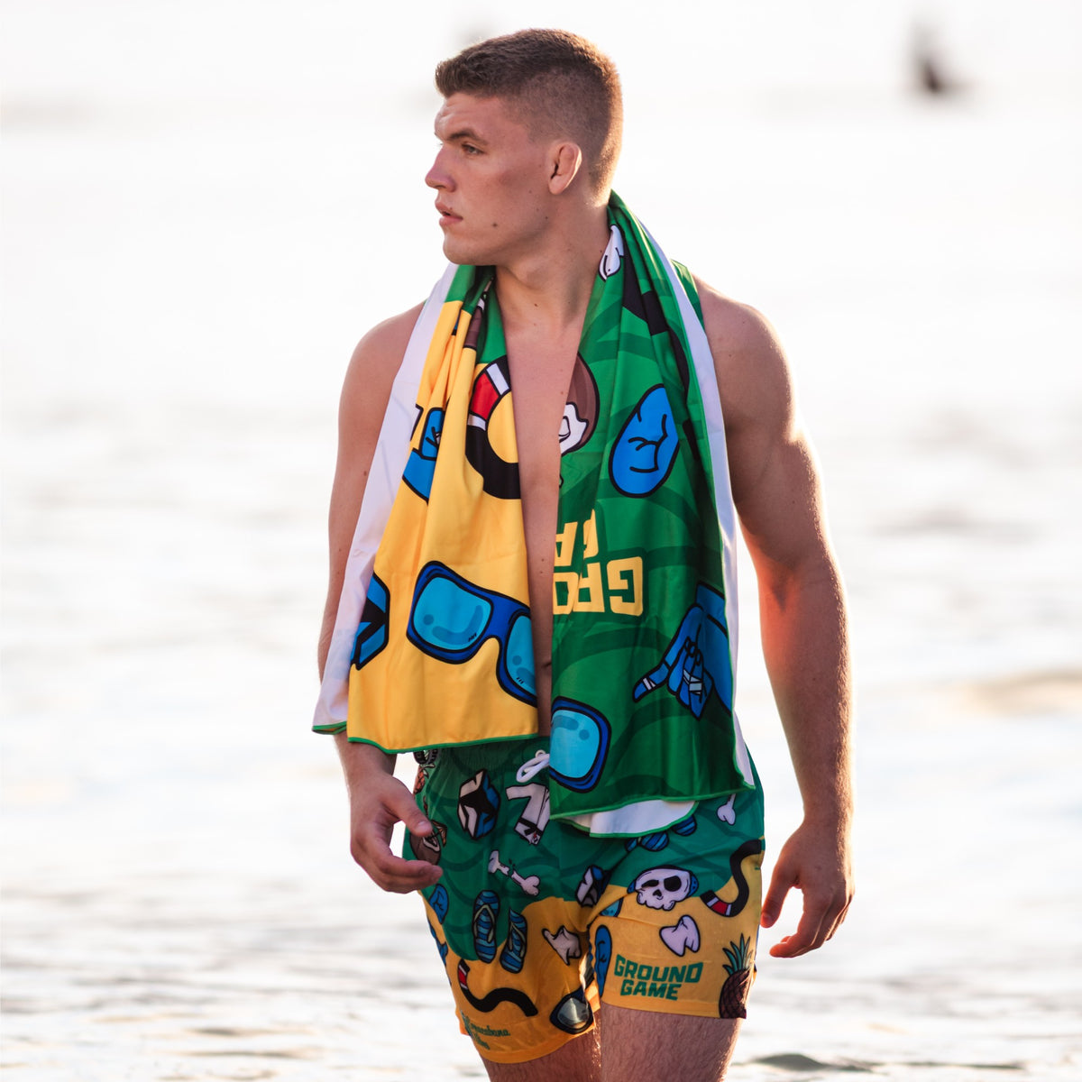 Prosop cu uscare rapidă Copacabana (75x150 cm)