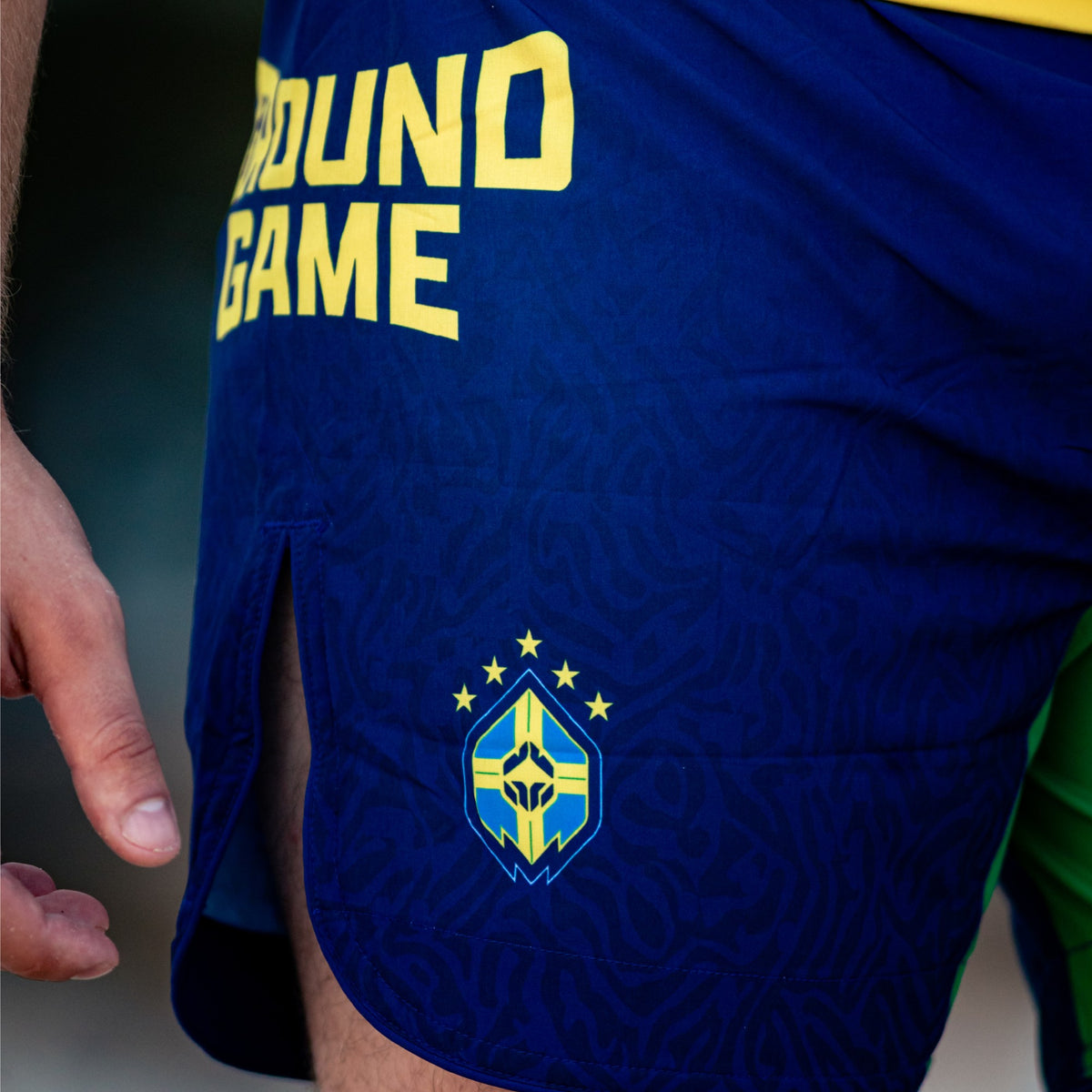 Pantaloni scurți MMA ușori Brazil Football