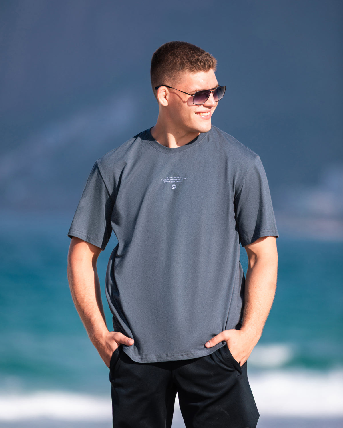 Tricou Budo Oversize (Antracit)