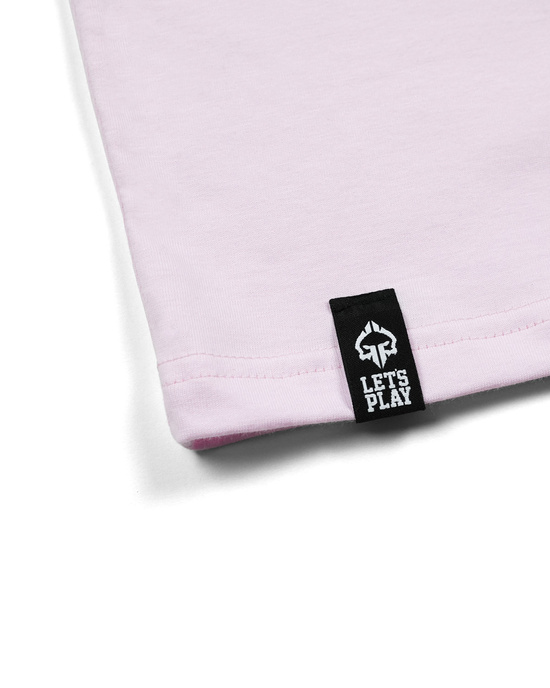 Tricou pentru bărbați La Brabu Oversize Ground Game (Roz)