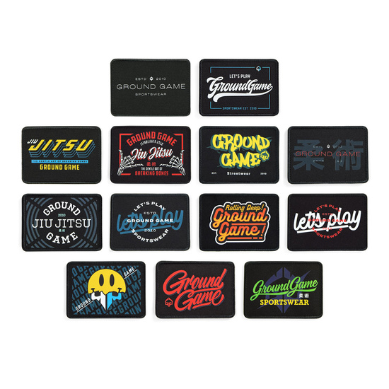 3x Patch pentru borsetă Tag Ground Game