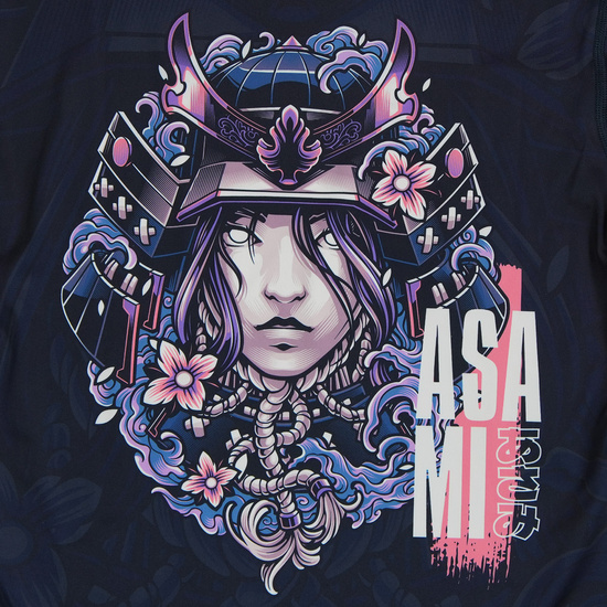 Rashguard pentru femei cu mâneci scurte Asami Ground Game