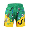 Pantaloni scurți sport pentru copii Copacabana Kids Ground Game negru