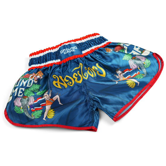 Pantalonii scurți Muay Thai Bangkok Ground Game