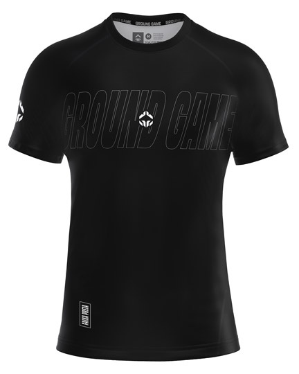 Rashguard BJJ Ranking 2.0 IBJJF Ground Game Negru