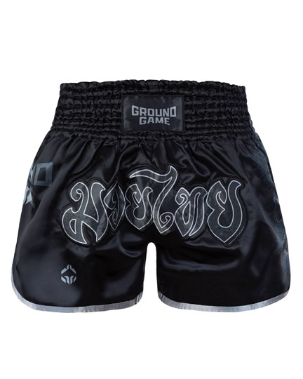 Pantalonii scurți Muay Thai Samurai Shadow Ground Game