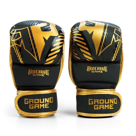 Mănuși de sparring MMA Bling Ground Game negru