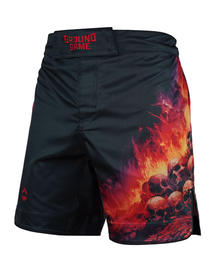 Pantaloni scurți MMA pentru bărbați Inferno Ground Game