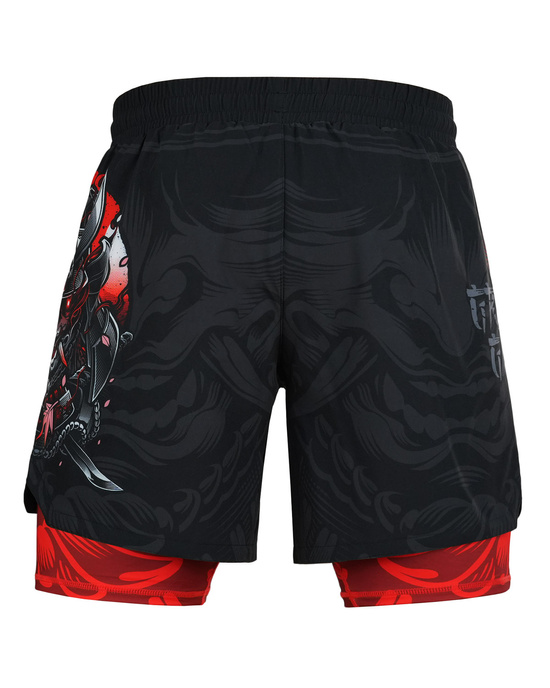 Șorturi de antrenament 2-în-1 Samurai 2.0
