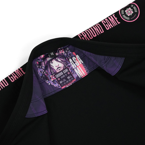 Kimono / GI BJJ Asami pentru femei (Negru)