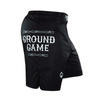 Pantaloni scurți MMA pentru bărbați Oldschool Ground Game negru