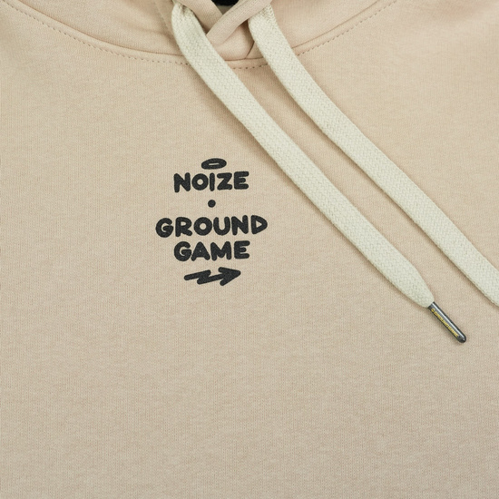 Hanorac cu glugă Jiu-Jitsu is Calling x Noize Ground Game Bej