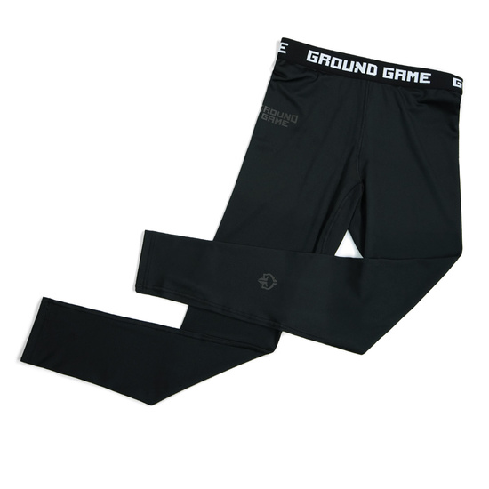 Colanți sport pentru bărbați Athletic Shadow Black Ground Game negru