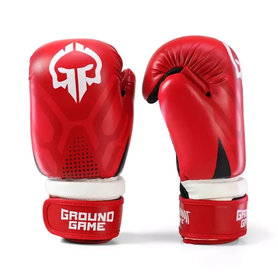 Mănuși de Kickboxing Cyborg Ground Game roșu