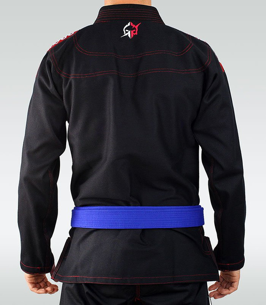 Kimono BJJ pentru adolescenți Prodigy Ground Game negru